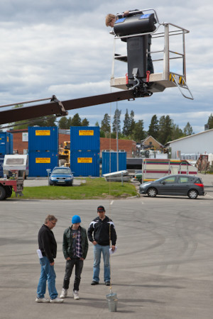 Liftutbildning p&aring; Hyresbutiken
