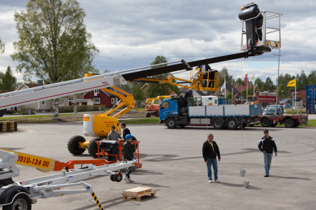 Liftutbildning p&aring; Hyresbutiken